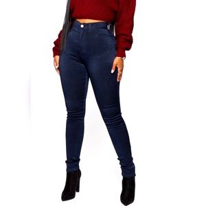 Fashion Nova Eva Super Soft Curvy Skinny Jean Size 7